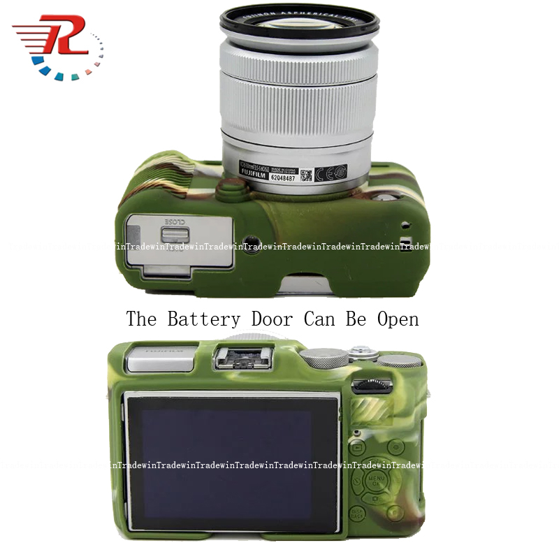 เคสครอบตัวกล้องซิลิโคนอ่อนนุ่มสําหรับ Fujifilm XA3 X-A3 รูปที่ 2