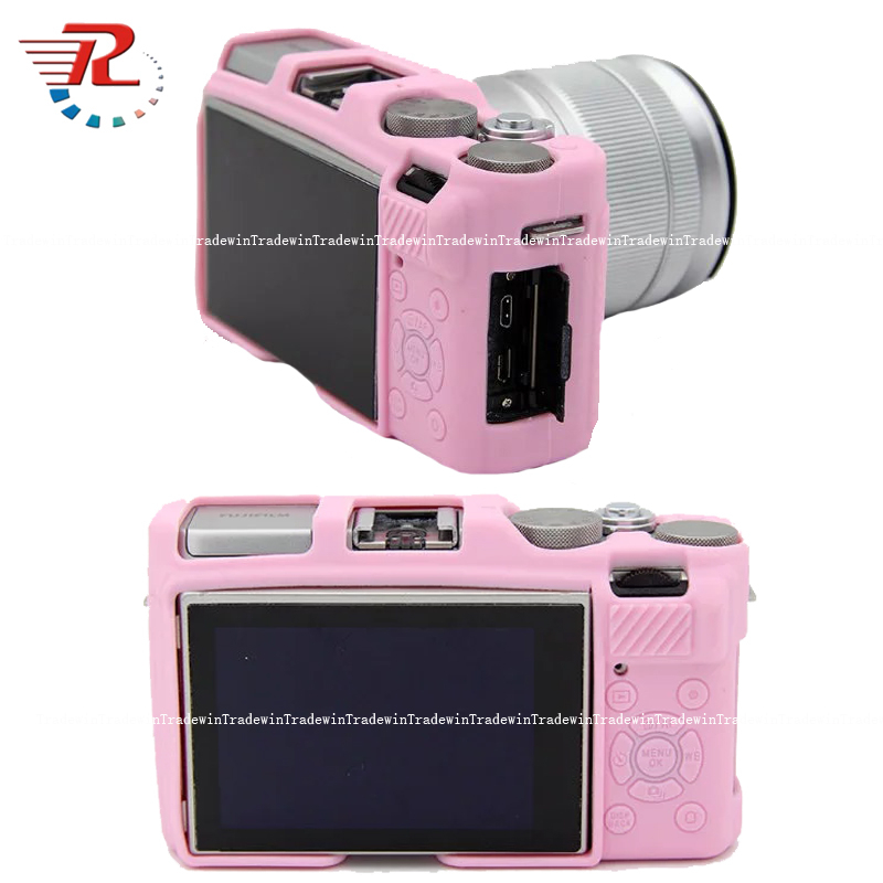 เคสครอบตัวกล้องซิลิโคนอ่อนนุ่มสําหรับ Fujifilm XA3 X-A3 รูปที่ 6