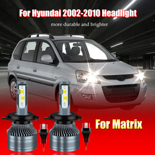 หลอดไฟหน้ารถยนต์ LED Hyundai Matrix H4 4300K 6000K 2 ชิ้น