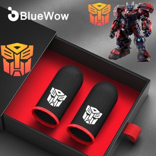 Bluewow 【Optimus prime】ถุงมือนิ้วหัวแม่มือ ป้องกันเหงื่อ สําหรับเล่นเกม