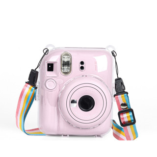 เคสกล้อง แบบใส อุปกรณ์เสริม สําหรับกล้อง instax mini 12