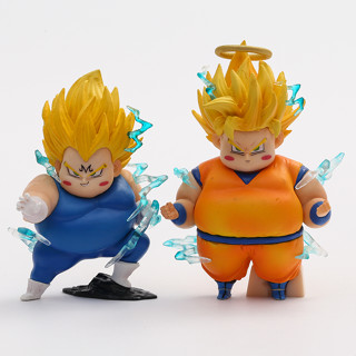 โมเดลฟิกเกอร์ PVC รูปมังกร Z Fat Vegeta Son Q Ver ของเล่นสําหรับเด็ก