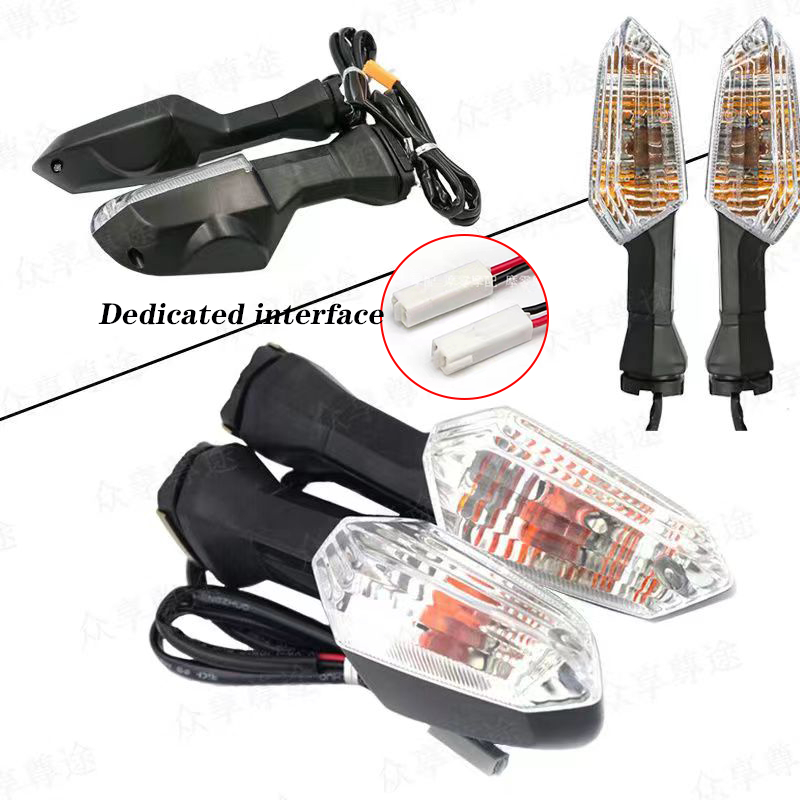 KAWASAKI ไฟเลี้ยว LED ปลั๊กแอนด์เพลย์ สําหรับ Versys 650 Z125 Z250 Z300 Z400 Z650 Z750 Z900 Z100