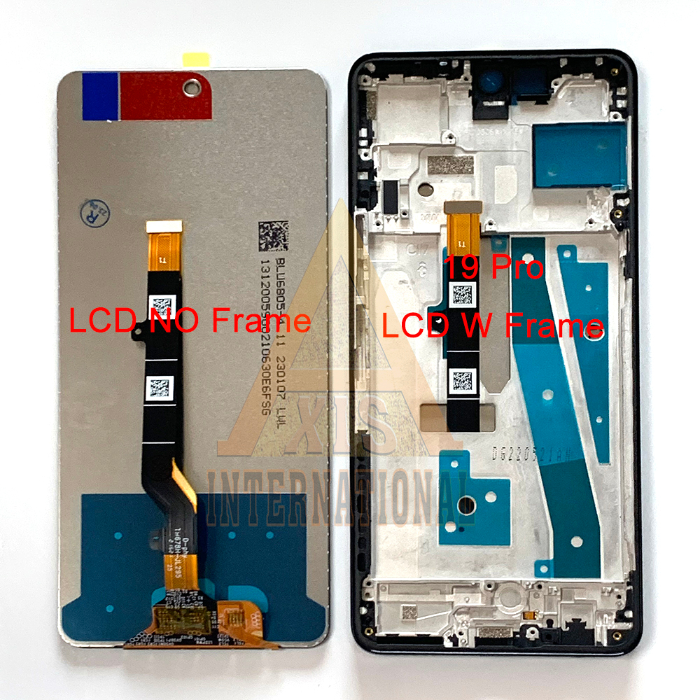 สําหรับ Infinix Tecno Spark 10C 10 Pro LCD KI5k KI7 จอแสดงผล Touch Digitizer สําหรับ Tecno Camon 19 