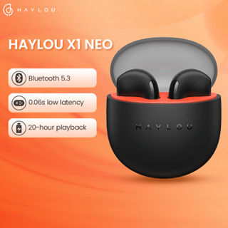 Haylou X1 Neo หูฟังไร้สาย บลูทูธ 5.3 รอ 0.06s แบตเตอรี่ 20 ชั่วโมง ควบคุมสัมผัส TWS