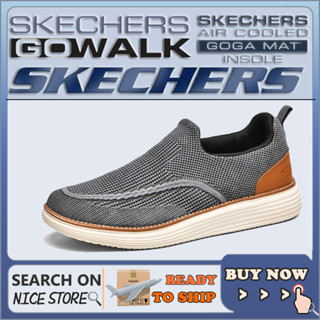 [penghantaran Ekspres] ]Skechers_GO-WALK รองเท้าโลฟเฟอร์ลําลอง สําหรับผู้ชาย เหมาะกับการเดินเล่น กลางแจ้ง