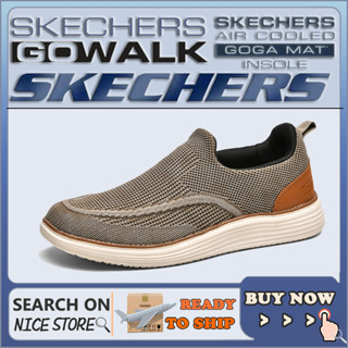 [penghantaran Ekspres] ] Skechers_GO-WALK รองเท้าโลฟเฟอร์ลําลอง ระบายอากาศ กันลื่น สําหรับผู้ชาย เหมาะกับการวิ่ง