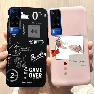 เคสซิลิโคนนิ่ม เนื้อแมตต์ หรูหรา สําหรับ Vivo Y31 V2036 Y33 2021 VivoY31 Y 31 2021 Y 33