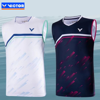 Victory เสื้อยืดเครื่องแบบแบดมินตัน แขนสั้น แห้งเร็ว สําหรับผู้ชาย