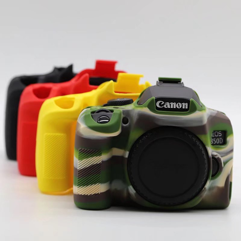 สําหรับ Canon EOS 850D ยางซิลิโคนกล้องเคส