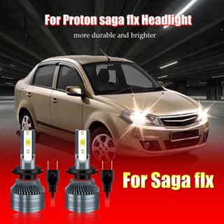 หลอดไฟหน้ารถยนต์ LED 6000K xpower Recomark สําหรับ Proton Saga Flx H7 2 ชิ้น