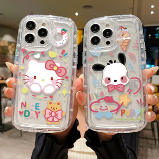 เคสโทรศัพท์มือถือ TPU แบบนิ่ม ลายการ์ตูน Pochacco Kitty สําหรับ Realme C1 C2 C3 C15 C11 C12 C15 C17 C25 C25S C20 C21 C21Y C25Y C30 C30S C31 C33 C35 C55 C53 C51