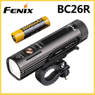 Fenix BC26R ไฟจักรยาน 1600 ลูเมน บรรจุแบตเตอรี่ที่รองรับการชาร์จ USB Type-C