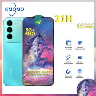 ฟิล์มกระจก แบบเต็มจอ VIVO V27e V25 5G V25e V23 V23e V21 V21e 4G V20 SE 21H ฟิล์มกระจกนิรภัย แบบใส