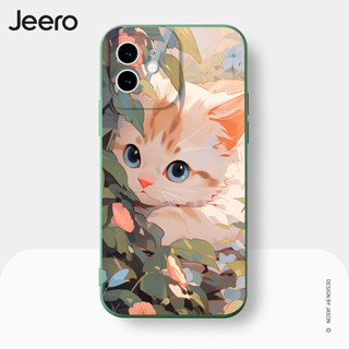 Jeero เคสไอโฟน เคสซิลิโคนนุ่มกันกระแทกน่ารักตลก เคสโทรศัพท์ Compatible for iPhone 15 14 13 12 11 Pro Max SE 2020 X XR XS 8 7 6 6S Plus พลัส HFE2537