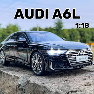 โมเดลรถยนต์ Audi A6L สเกล 1:18 ของเล่น ของขวัญวันเกิด สําหรับเด็กผู้ชาย