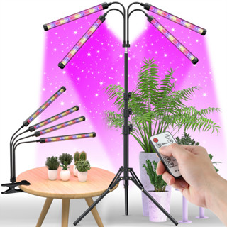 &lt;MACmk&gt; โคมไฟปลูกต้นไม้ Led 216 ดวง 4 หัว พร้อมขาตั้งกล้อง