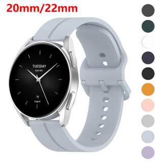 สายนาฬิกาข้อมือซิลิโคน สําหรับ Xiaomi watch S2 S1 Pro Active Smart watch Band bracelet for Xiaomi Mi watch color 2 Sport watch correa