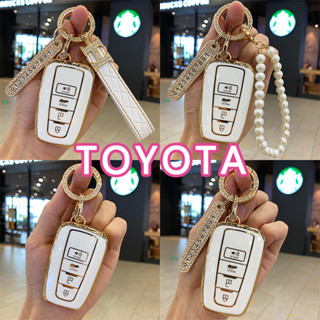 เคสกุญแจรถยนต์ TOYOTA C-HR Key cover ปลอกกุญแจรถยนต์ Corolla Altis case กุญแจ Camry พวงกุญแจรถยนต์ RAV 4 โตโยต้า 2023 2022 2021-2016 New CHR ซิลิโคนกุญแจ corolla cross เคสกุญแจรีโมท Prius ซองกุญแจรถ Pardo กระเป๋าใส่กุญแจรถยนต์ ปลอกหุ้ม รีโมท ของแต่ง จุญแจ