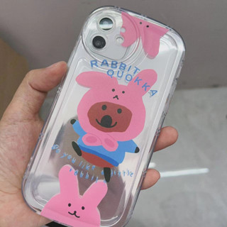 เคสโทรศัพท์มือถือ ลายการ์ตูน สีชมพู สําหรับ iPhone 7 8plus x xr xsmax 11 12 12pro 12promax 13 13pro 13promax 14 14plus 14pro max