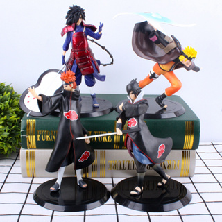 โมเดลฟิกเกอร์ PVC อนิเมะนารูโตะ Uzumaki Naruto Uchiha Sasuke Pein Pain Uchiha Madara ขนาด 16-18 ซม. ของเล่นสําหรับเด็ก 1 ชิ้น