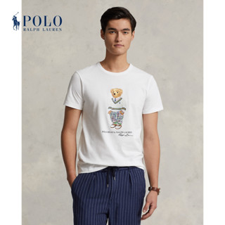 Rl ใหม่ ขายดี เสื้อยืด ผ้าฝ้าย พิมพ์ลาย สําหรับผู้ชาย และผู้หญิง