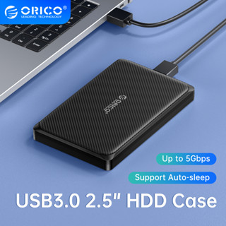 Orico เคสฮาร์ดดิสก์ภายนอก SATA เป็น USB 3.0 Type-C HDD 2.5 นิ้ว USB3.0 MicroB ความเร็วสูง UASP SSD