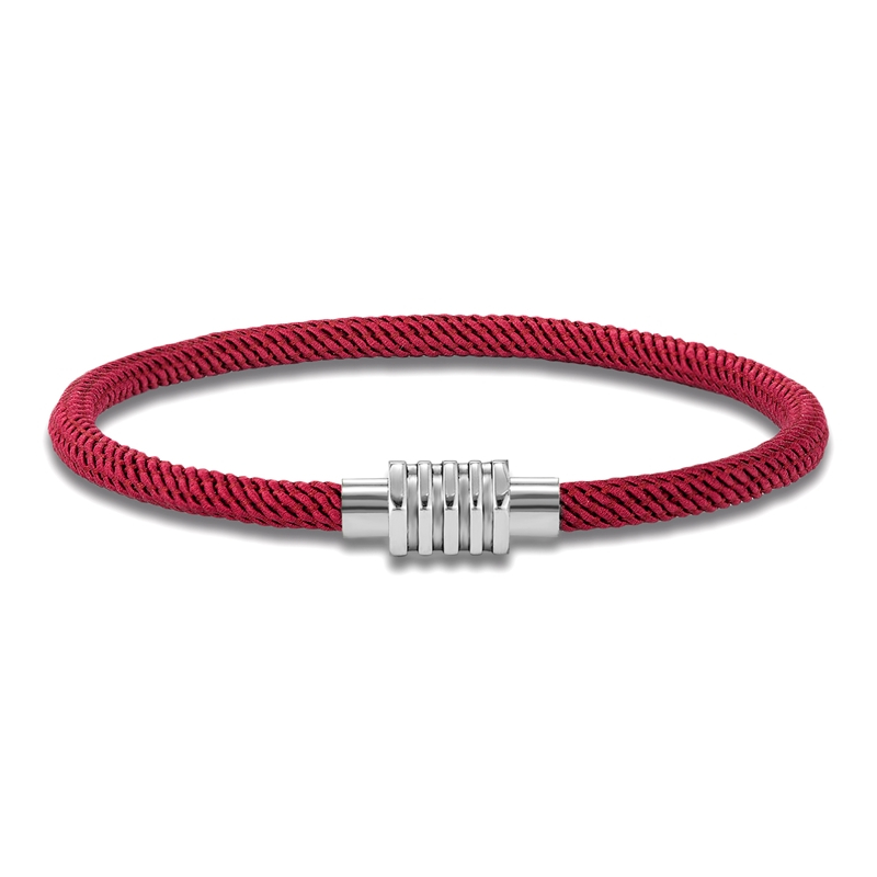 Mkendn ผู้ชายผู้หญิงสแตนเลสหัวเข็มขัด 100% กันน้ํา String Simple Casual เชือกห่อสร้อยข้อมือ Unisex Handmade Surfer สร้อยข้อมือชายหาด - รูปที่ 4