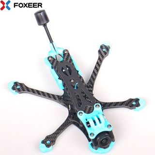 Foxeer MEGA กรอบคาร์บอน T700 3.5 นิ้ว 166 มม. 4 นิ้ว 192 มม. พร้อมเคลือบผ้าไหม สําหรับเครื่องบินบังคับวิทยุ O3 Analog Vista HDzero Walksnail