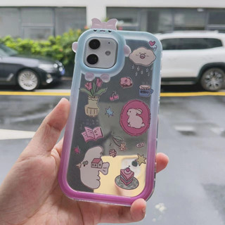 เคสโทรศัพท์มือถือ กันกระแทก ลาย Girly น่ารัก สําหรับ iPhone 11 pro max 12 12pro 12promax 13 13pro 13promax 14 14promax