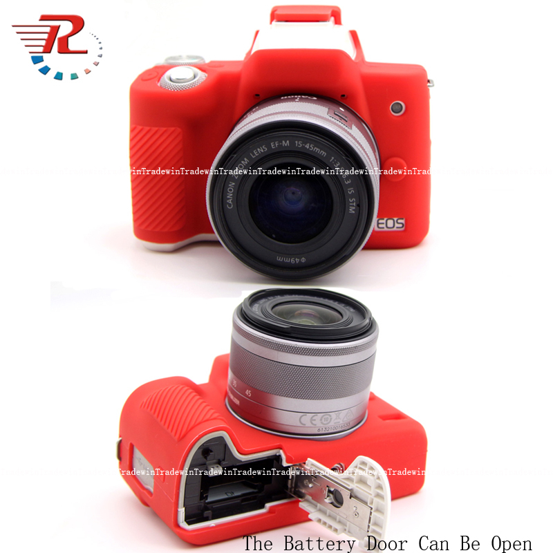 เคสยางซิลิโคน สําหรับกล้อง Canon EOS M50