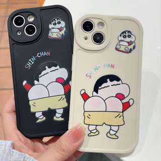 เคส Vivo Y35 Y21 Y16 Y22 Y12i Y17 V23 Y1S Y15s Y33S Y33T Y20i Y12 Y15 Y91 Y21S Y15A Y93 Y20 Y95Y21A Y11 Y31 Y91C Y53s Y21T Y30 Y51 Y01 Y50 Y51A Cartoon cute buttocks Crayon Shin-chan เคสโทรศัพท์มือถือ vivo case