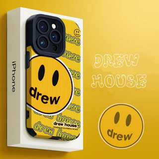 เคสโทรศัพท์มือถือหนัง ลาย Drew House justin bieber สําหรับ iphone 14 Pro Max i14 plus 13 Pro Max i13 13pro 11 Pro Max i11 X XR Xs Max 7 plus 8 plus 12Pro 12 Pro Max
