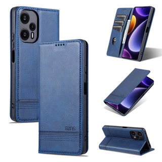 เคสโทรศัพท์หนัง PU นิ่ม ฝาพับ พร้อมช่องใส่บัตร กันกระแทก สําหรับ Redmi Note 12 Turbo 5G Xiaomi POCO X5 F5 Note12 Note12Turbo POCOX5 POCOF5