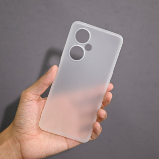 เคสโทรศัพท์มือถือแบบนิ่ม โปร่งแสง ผิวด้าน บางมาก สําหรับ OnePlus Nord CE 3 Lite 5G