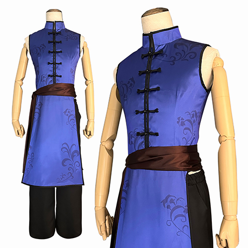 Holoun Blue Lock Cosplay Kaiser วิกผมคอสเพลย์ คอสเพลย์ การ์ตูนกังฟู ไททัน Kaiser สีฟ้า ปรับได้