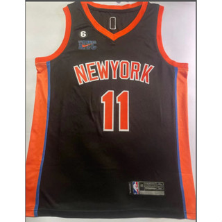 nba 2023  New York Nicks No. 11 Brunson Black City Edition basketball jersey