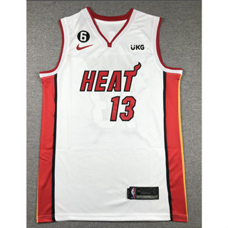 2023 nba Jersey Miami Heat No. 13 white V basketball jersey