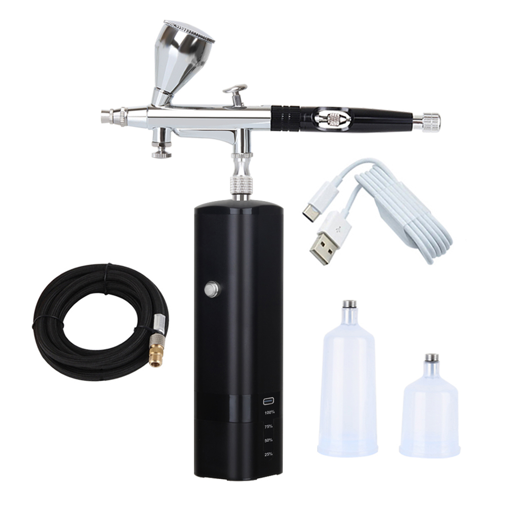 New Cordless Airbrush Free Shipping Makeup Foundation Spray Air Brush Handheld Compressor Higher Power Pneumatic Tools