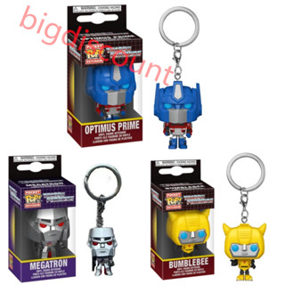 Funko Pop! พวงกุญแจ Transformers - Optimus Prime Bumblebee Megatron