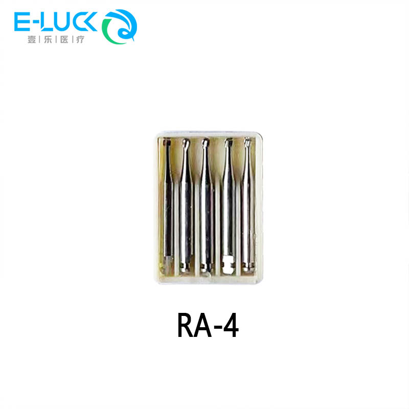 (RA-3/4/5) ดอกสว่านทังสเตนคาร์ไบด์อัลลอย ความเร็วต่ํา สําหรับขัดฟัน 5 ชิ้น ต่อกล่อง - รูปที่ 2