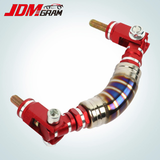 มือจับหลังคารถยนต์ ไทเทเนียม ปรับได้ เพื่อความปลอดภัย JDM 45 1 ชิ้น° ตัวยึดราวจับประตูรถยนต์ หลากสี