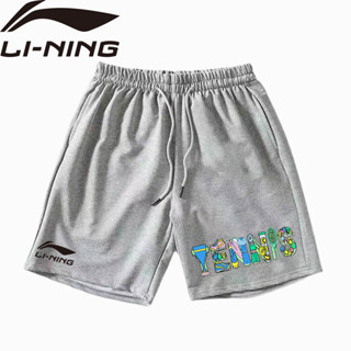 Li Ning กางเกงขาสั้นลําลอง แห้งเร็ว เหมาะกับการเล่นกีฬา เทนนิส แบดมินตัน สําหรับผู้ชาย และผู้หญิง