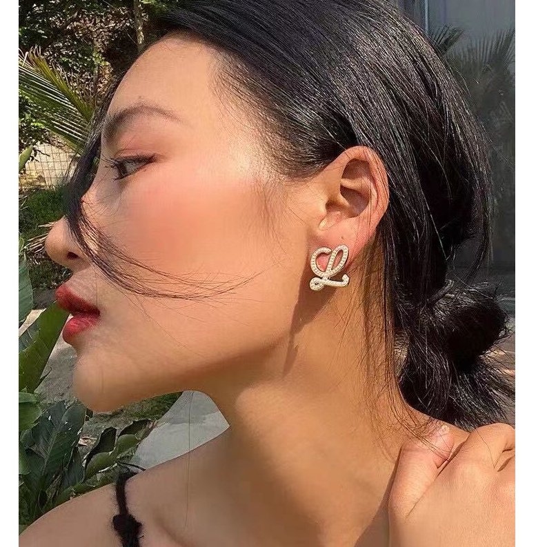 ใหม่ LO*WE ปลั๊กอุดหู สเตนเลส ประดับไข่มุก สําหรับผู้หญิง