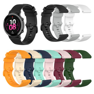 สายนาฬิกาข้อมือซิลิโคน ของแท้ อุปกรณ์เสริม สําหรับ Garmin Vivoactive 3 Venu SQ 2 Plus Vivoactive 4 4S Forerunner 645 245m 255 265 265S 255S 18 มม. 20 มม. 22 มม.