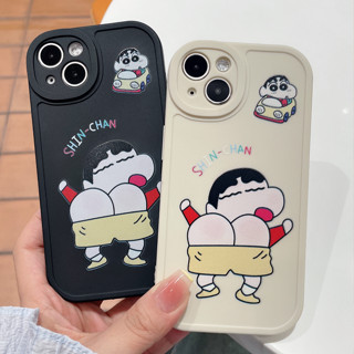 เคส Redmi TPUอ่อนเคส For Xiaomi 12 11T Mi 11 Lite 5G NE Poco X3 Pro X4 M4 Redmi Note 12 9 8 10 11 9s 10s 11s 9C NFC 10C 10A 9T เคสมือถือเรดมี่ Cartoon cute buttocks Crayon Shin-chan เคสโทรศัพท์มือถือ