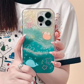 เคสโทรศัพท์มือถือ TPU แบบนิ่ม สองด้าน สําหรับ iphone 14 Pro Max 13 Pro Max 12 Pro Max