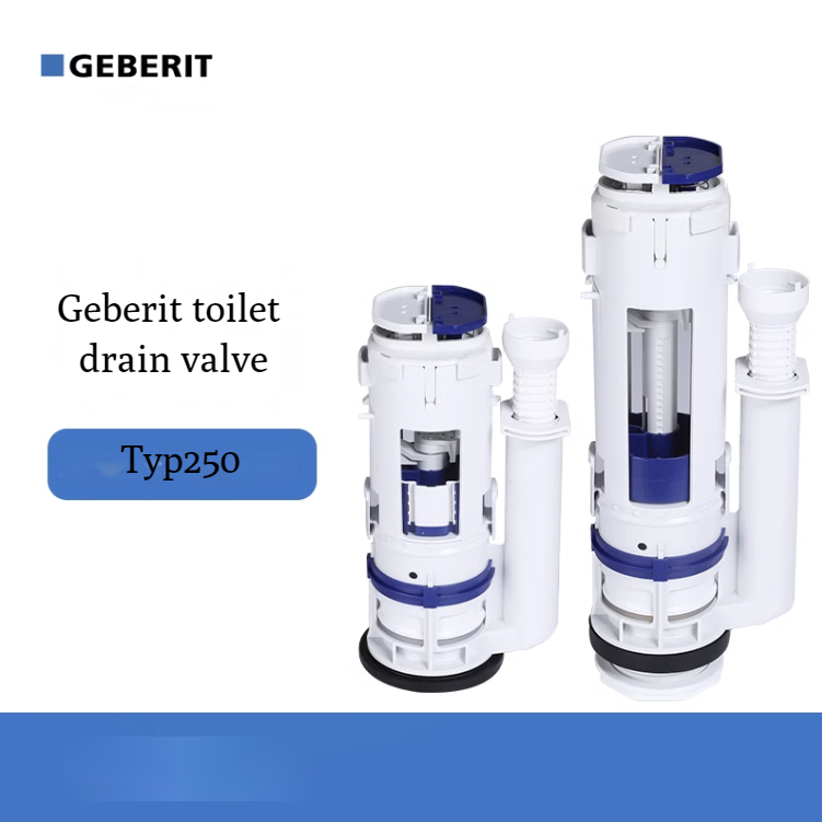 Geberit วาล์วท่อระบายน้ํา แบบคู่ TYP250 อุปกรณ์เสริม สําหรับถังเก็บน้ําชักโครก