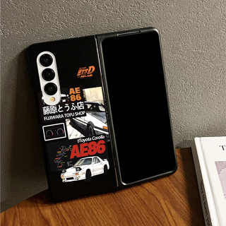 เคสโทรศัพท์มือถือ PC แบบแข็ง ลายการ์ตูนน่ารัก สําหรับ Samsung Galaxy Z Fold 3 4 5G