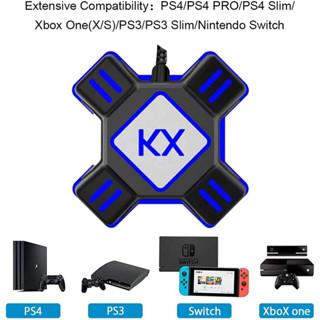 อะแดปเตอร์แปลงคีย์บอร์ด และเมาส์ USB สําหรับ PS4 PS3 Xbox